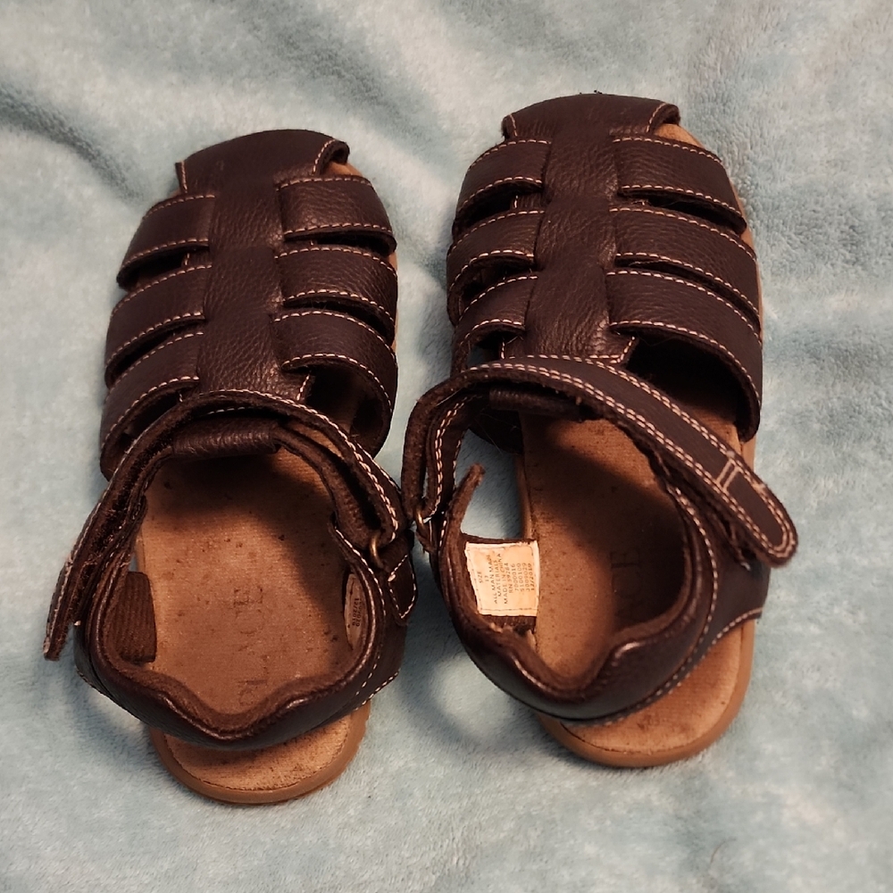 Children's Place Brown Kids Sandals